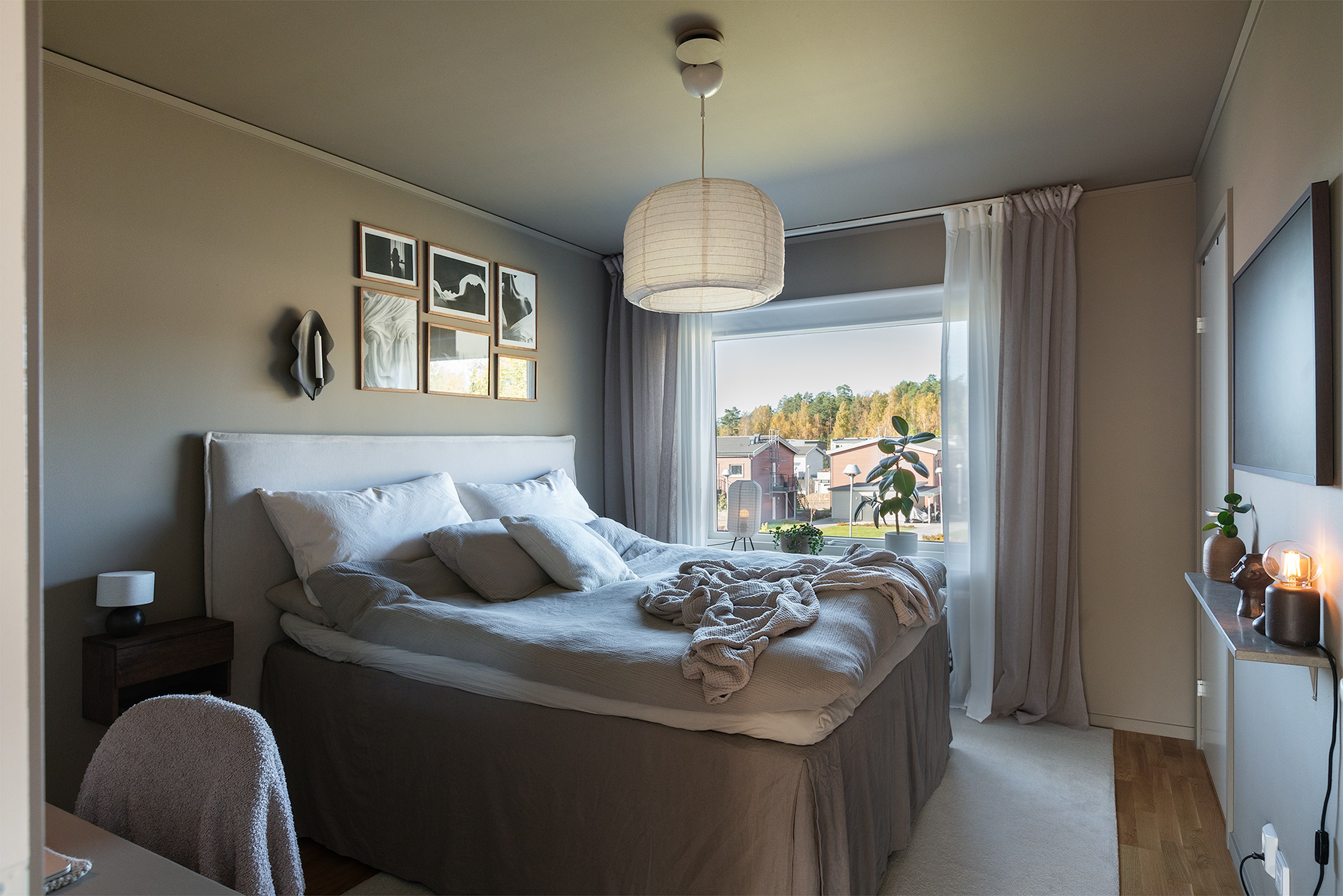 Bostadsbild från Vandrarvägen 27B, Kommande i Riksten, Botkyrka