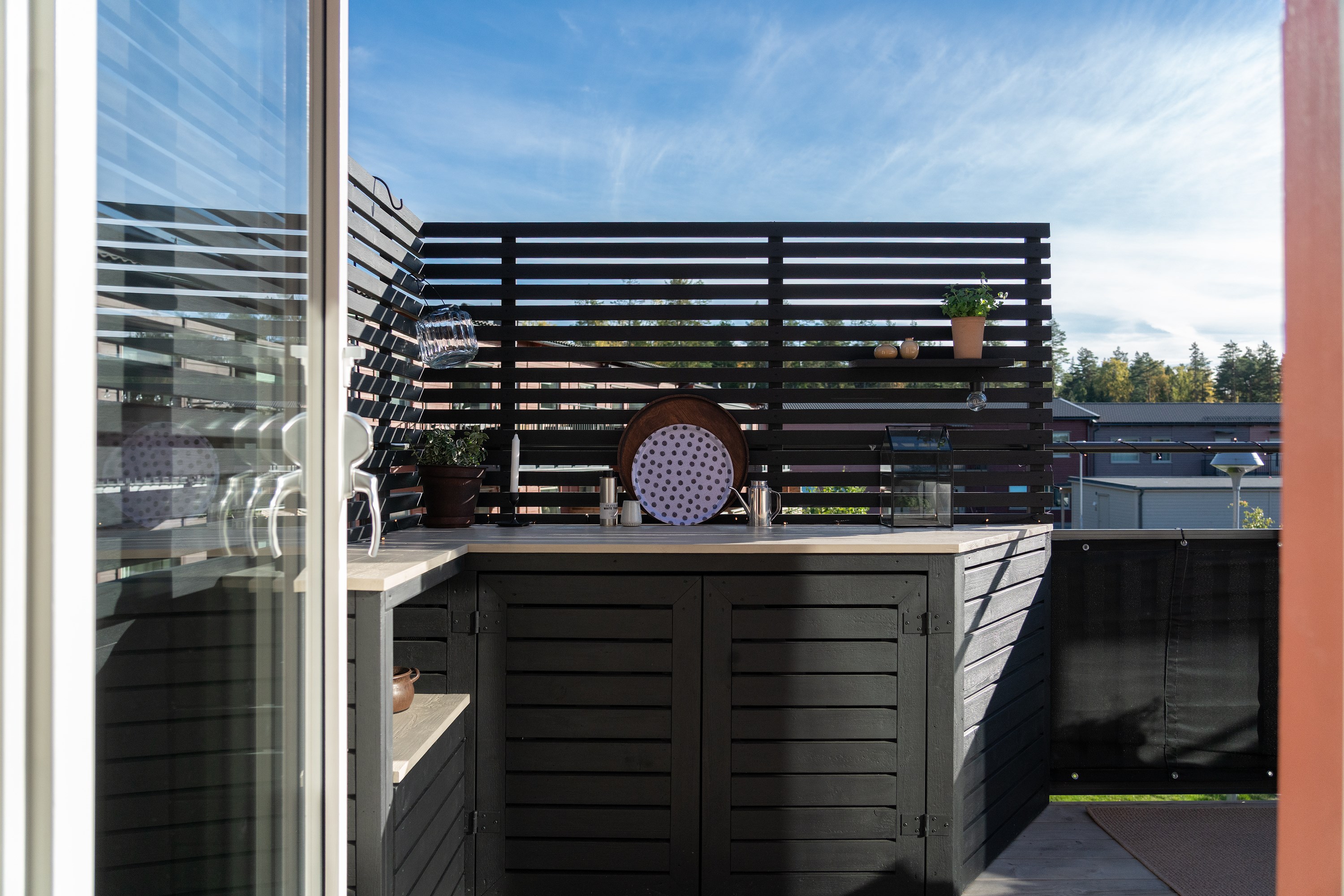 Bostadsbild från Vandrarvägen 27B, Kommande i Riksten, Botkyrka