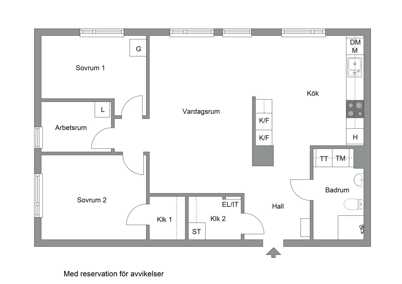 Planlösning från Forskningsringen 85A, Till salu i Sundbyberg – Ursvik, Sundbyberg