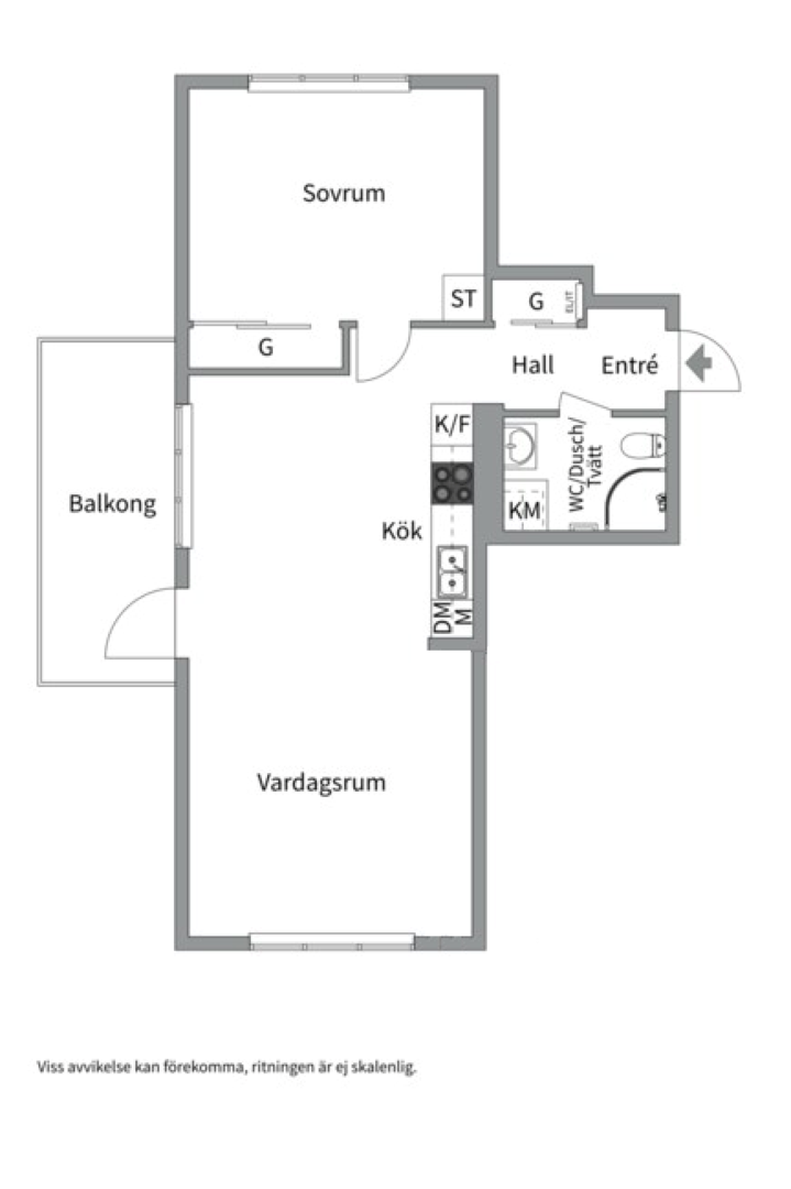 Planlösning från Sandtäktsvägen 13, Kommande i Mörtnäs, Värmdö