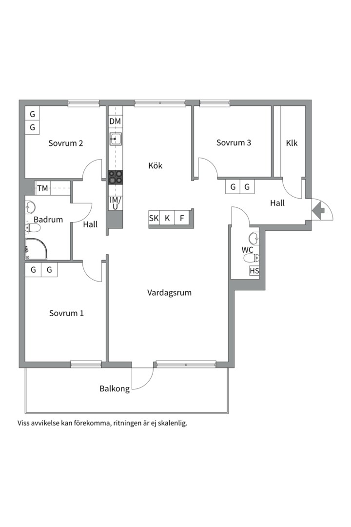 Planlösning från Huvudfabriksgatan 6, Kommande i Telefonplan, Stockholm