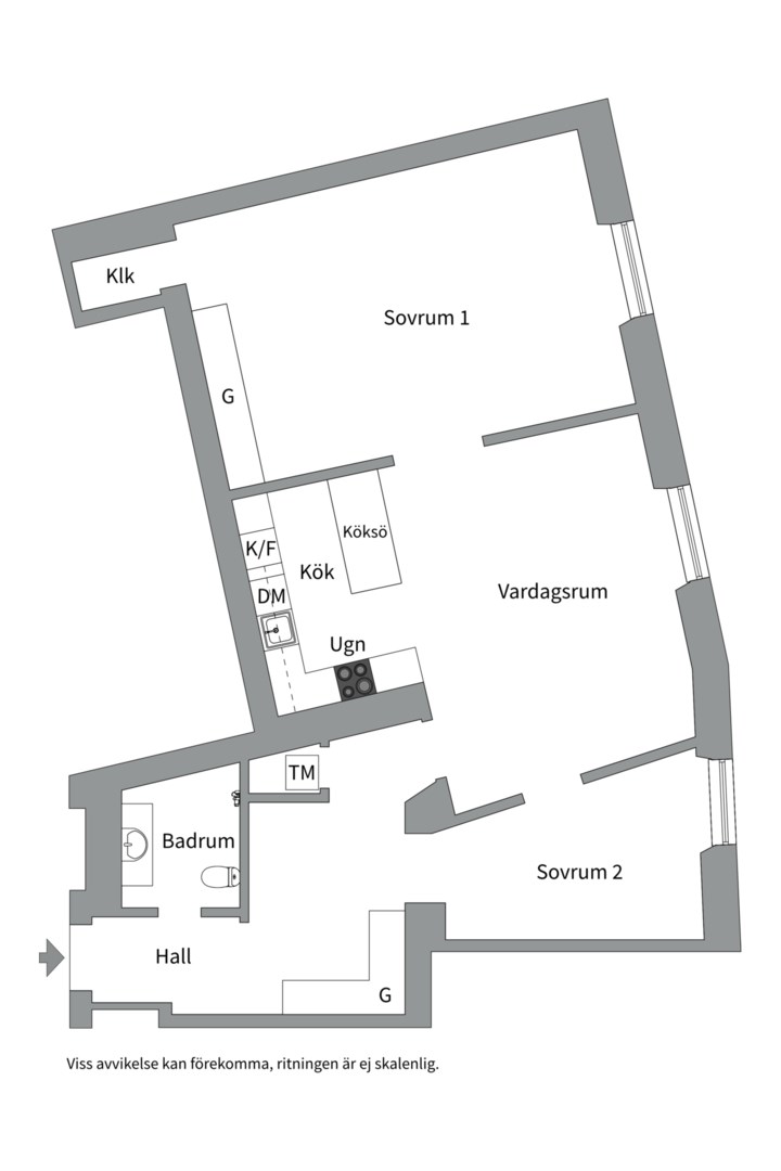 Planlösning från Vanadisvägen 5, 3,5tr, Kommande i Vasastan - Norrtull, Stockholm